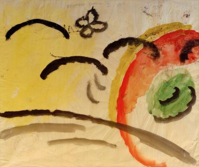 Resumo padrão IV, design para bordado de August Macke