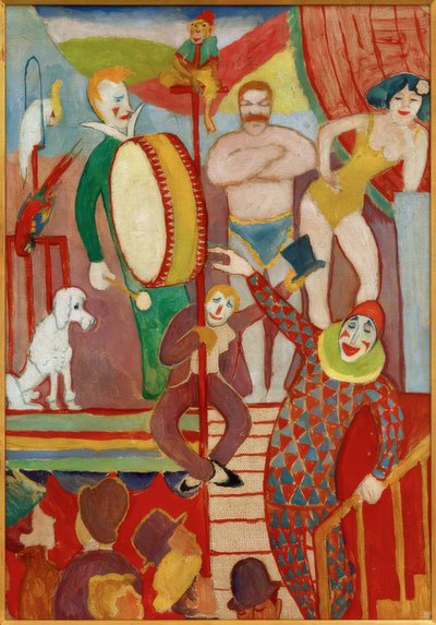 Mundo de Circo I de August Macke
