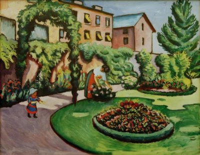 O Macke&39;sche Garten em Bonn de August Macke