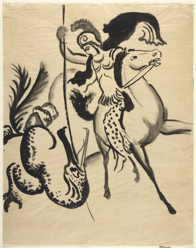 São Jorge de August Macke