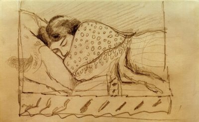 Elizabeth, dormindo de August Macke