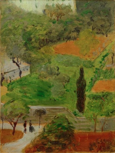 Lembrete da jornada italiana de August Macke