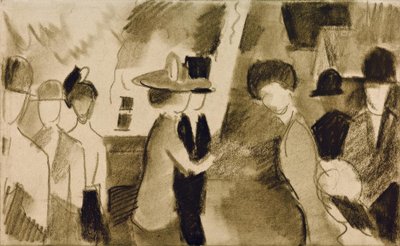 Walk II de August Macke