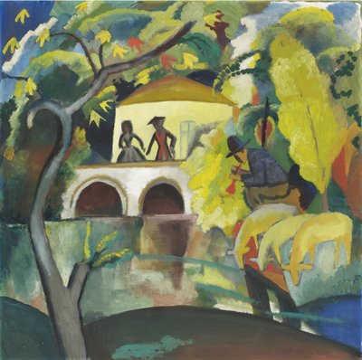 Rococó, 1912 de August Macke