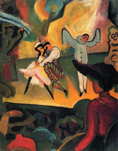 Ballet Russo I de August Macke