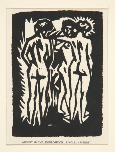 Três Nus de August Macke