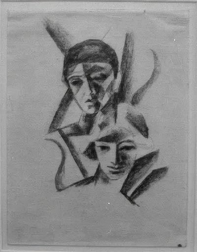 Duas cabeças de August Macke