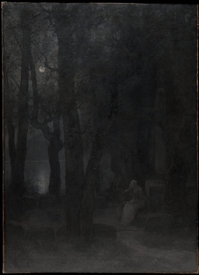 A felicidade de Frithiof (da Saga de Frithiof) de August Malmström