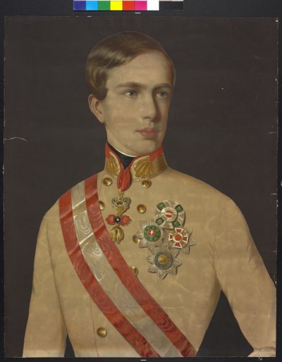 Imperador da Áustria Franz Joseph I de August Prinzhofer