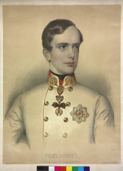 Franz Joseph I Imperador da Áustria c. c. de August Prinzhofer