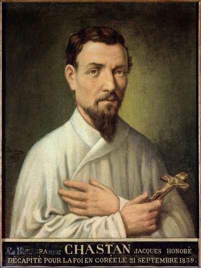 O missionário Chastan de Auguste Alexandre Baudran