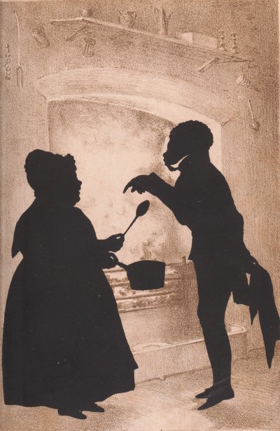 Um Tratado sobre Semelhanças de Silhuetas, 1835. de Auguste Amant Constant Fidele Edouart