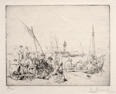 Os reparadores de rede de Auguste Brouet