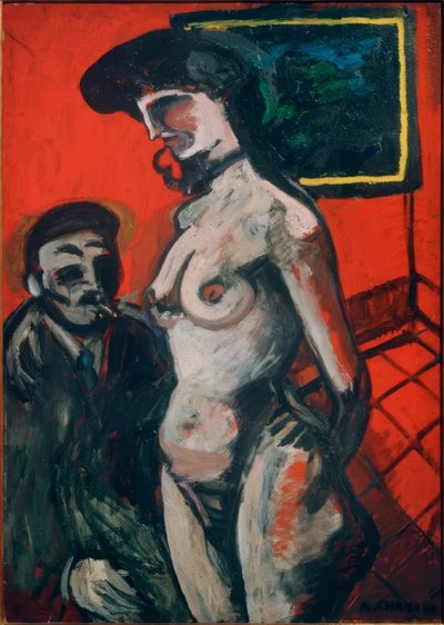 No salão de Auguste Chabaud