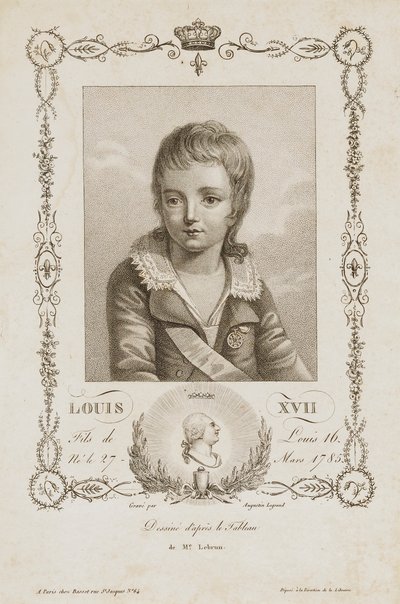 Luís XVII de Auguste Claude Simon Legrand