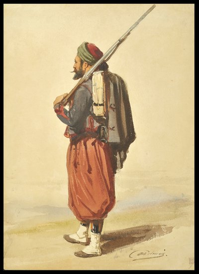 Zouave de Auguste Delacroix