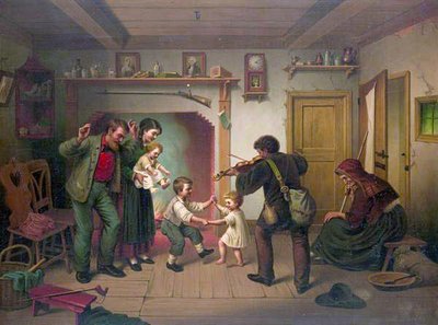 Dançando ao violino de Auguste Dircks