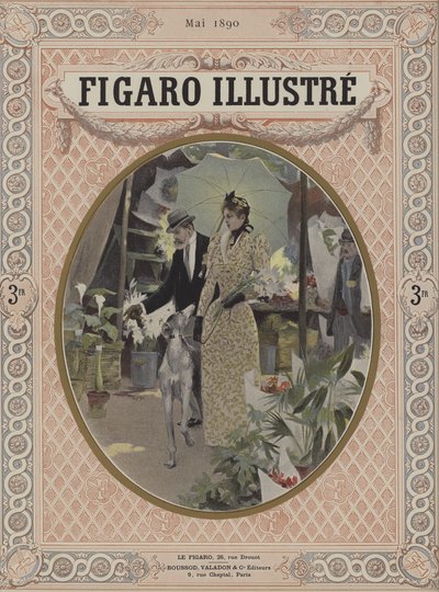 Maio flores de Auguste Francois Gorguet