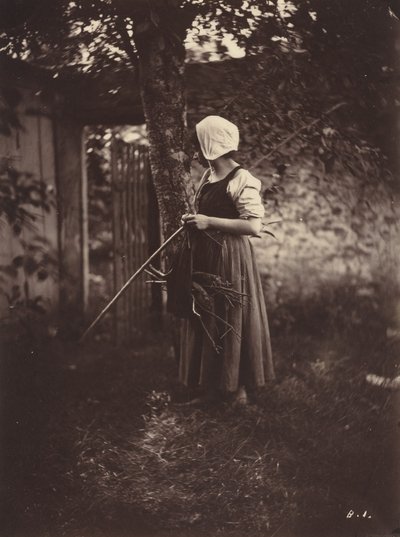 Camponês, c. 1870. de Auguste Giraudon