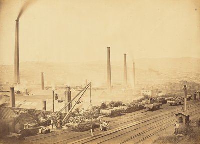 Sucursal e fábricas de Pétin e Gaudet em Saint-Chamond de Auguste Hippolyte Collard