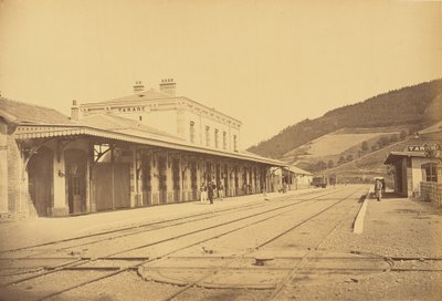 Estação de Tarare, vista a partir da via de Auguste Hippolyte Collard