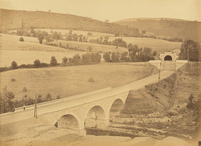 Viaduto sobre o rio Rhims, perto do Hôpital de Auguste Hippolyte Collard