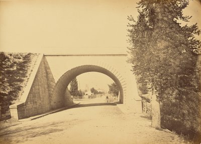 Viaduto da Route de Lyon à Montbrison em Montbrison de Auguste Hippolyte Collard