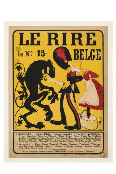 O riso belga de Auguste Jean Baptiste Roubille