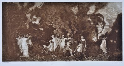 As Mulheres do Rei (desenho) de Auguste Lauzet