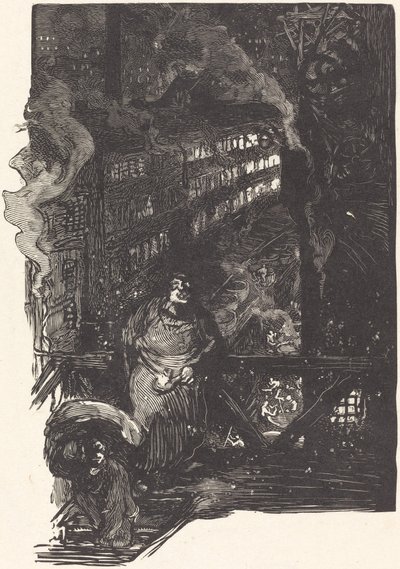 Oficina de Magistério em Les Gobelins de Auguste Lepere