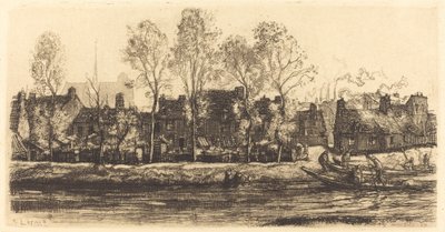 Bancos do Somme em Amiens Bancos do Somme em Amiens, 1907. de Auguste Lepere