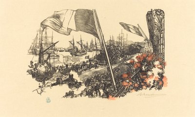 Página de dedicação de Auguste Lepere