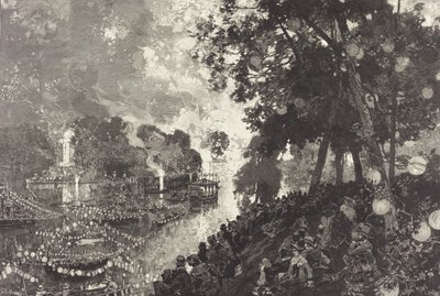 Neve em Paris. de Auguste Lepere