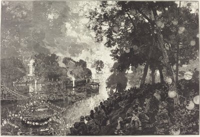 La Neige À Paris de Auguste Lepere