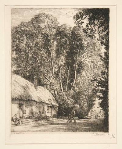 Le Bout Genet (Cr?vec?ur-le-Grand) de Auguste Lepere