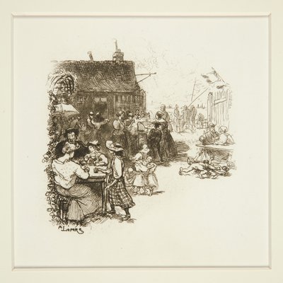Festival ao ar livre de Auguste Lepere