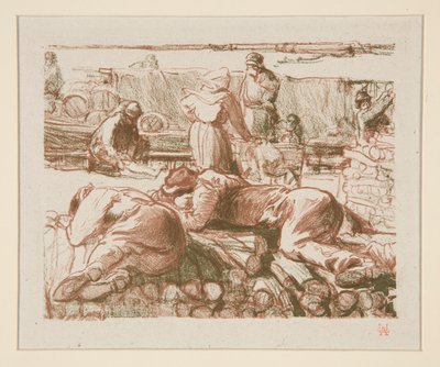 Ouvriers (Trabalhadores) de Auguste Lepere