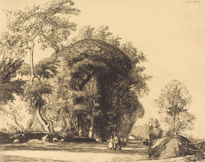 Caminho de St.-Gilles, St.-Jean-de-Monts A estrada de St.-Gilles, St.-Jean-de-Monts, 1911. de Auguste Lepere