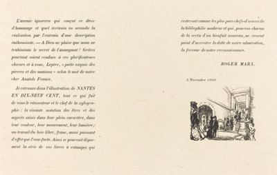 Prefácio, publicado em 1900. de Auguste Lepere