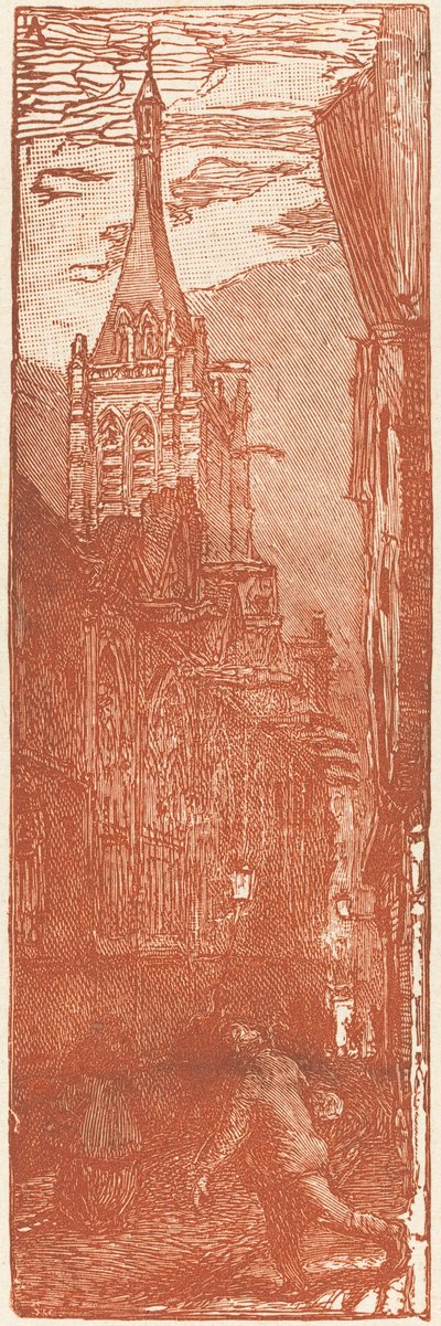 Saint-Severin, publicado em 1901. de Auguste Lepere