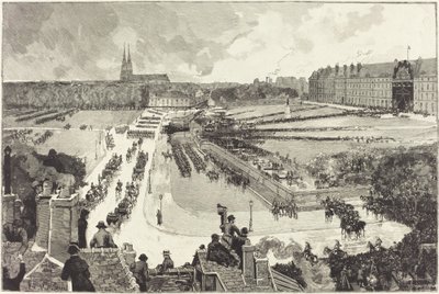 Les Honneurs militaires rendus à la Depouille mortelle de L