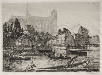 Chegadas de Legumes-Amiens de Auguste Louis Lepère