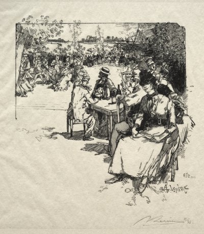 Bola em Point du Jour de Auguste Louis Lepère
