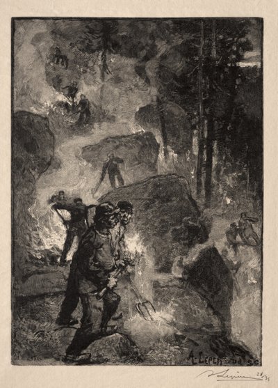 Queimadores de fetos de Auguste Louis Lepère
