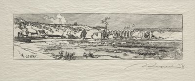 Lagoa de Issy les Moulineaux de Auguste Louis Lepère