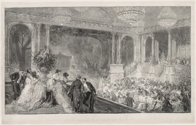 Festival nas Tulherias de Auguste Louis Lepère