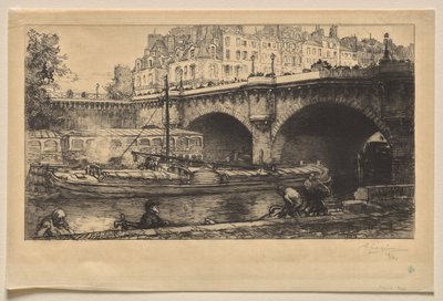 A nova ponte de Auguste Louis Lepère
