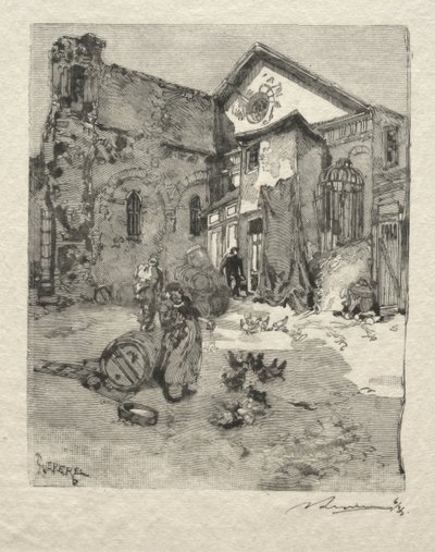 São Juliano, o Pobre: ​​O Portal de Auguste Louis Lepère