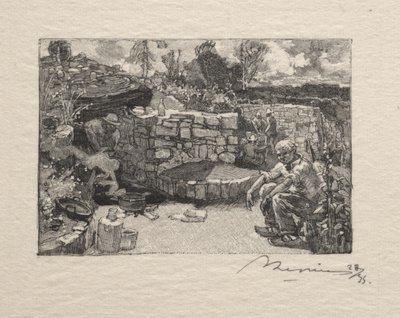 Um alojamento de pedreira de Auguste Louis Lepère