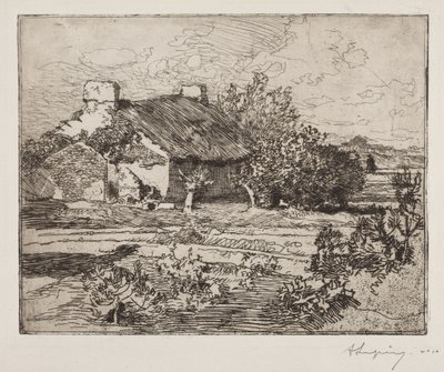 Old Bourrine, Casa do Marais, Vendée de Auguste Louis Lepère
